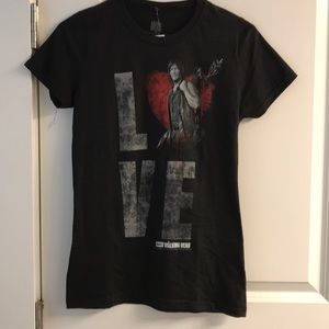 Juniors Medium Walking Dead T-shirt